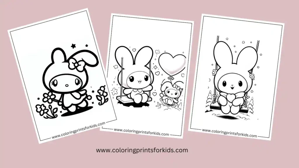 melody coloring sheets