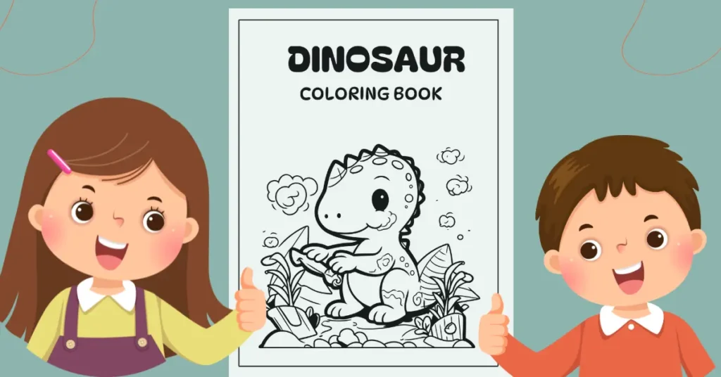 free dinosaur coloring book for kids